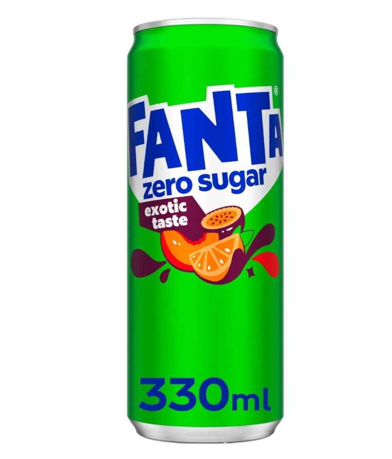 Fanta Exotic Blik 24x33cl